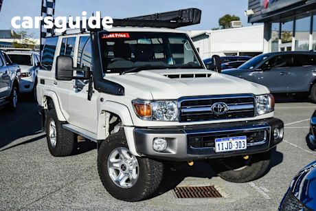 White 2019 Toyota Landcruiser Wagon GXL (4X4)