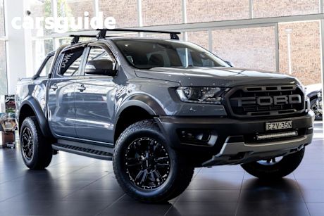Grey 2020 Ford Ranger Double Cab Pick Up Raptor 2.0 (4X4)