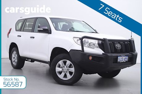 White 2020 Toyota Landcruiser Prado Wagon GX