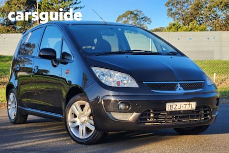 Black 2011 Mitsubishi Colt Hatch RG VR-X Hatchback 5dr Man 5sp 1.5i [MY11]