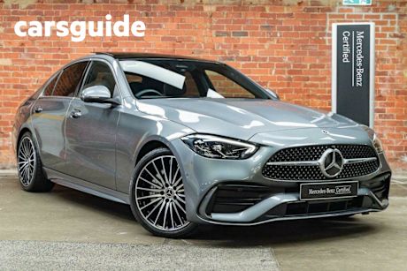 Grey 2024 Mercedes-Benz C300 Sedan Mhev