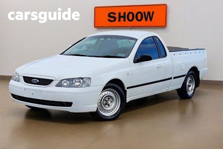 White 2005 Ford Falcon Utility XL (lpg)