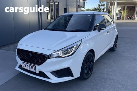White 2022 MG MG3 Hatchback Core