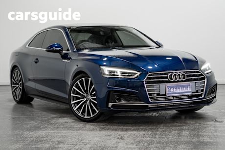 Blue 2017 Audi A5 Coupe 2.0 Tfsi S Tronic Sport