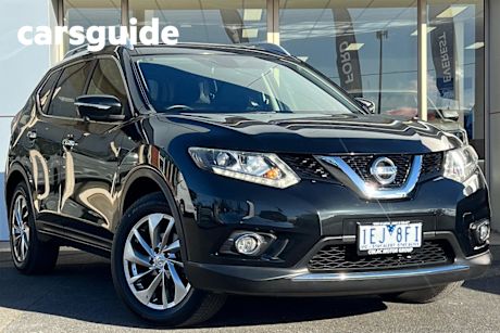 Black 2015 Nissan X-Trail Wagon TI (4X4)