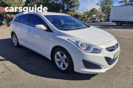 White 2013 Hyundai I40 Wagon Active