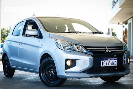 Silver 2020 Mitsubishi Mirage Hatchback LS