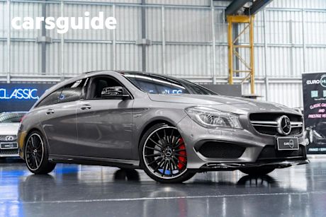 Grey 2015 Mercedes-Benz CLA-Class Wagon CLA45 AMG Shooting Brake SPEEDSHIFT DCT 4MATIC