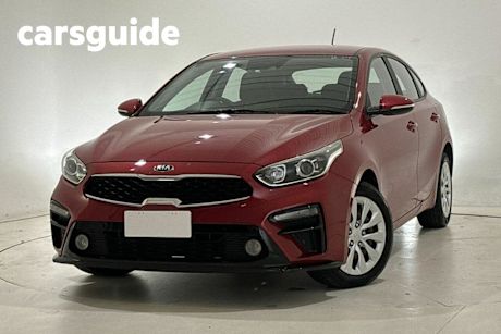 Red 2021 Kia Cerato Hatchback S