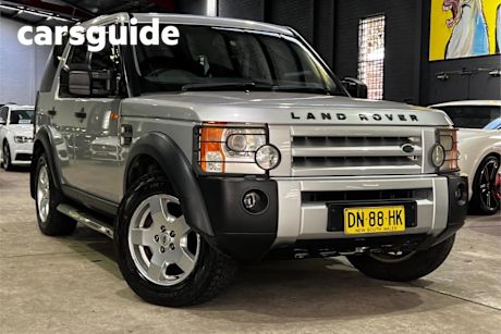 Silver 2006 Land Rover Discovery 3 Wagon SE