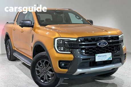 Gold 2022 Ford Ranger Double Cab Pick Up Wildtrak 3.0 (4X4)