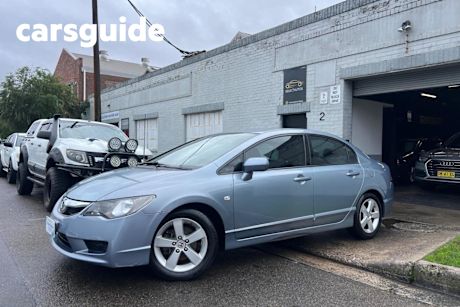 Silver 2009 Honda Civic Sedan VTi-L MY09