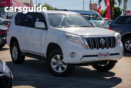 White 2014 Toyota Landcruiser Prado Wagon GXL (4X4)