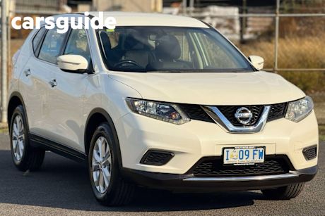 White 2016 Nissan X-Trail Wagon St (Fwd)