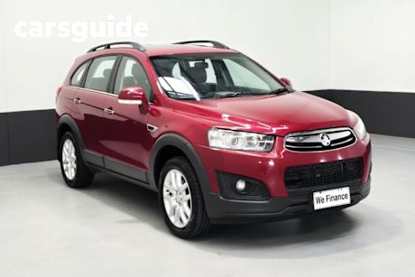 Red 2015 Holden Captiva Wagon 7 LS Active (fwd)