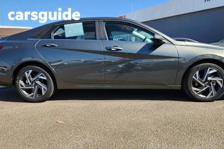 Grey 2024 Hyundai I30 Sedan Elite