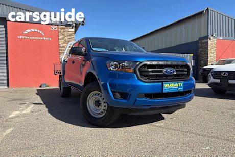 Blue 2021 Ford Ranger Ute Tray 2021 Ford Ranger PX MkIII 2021.75MY XL Blue 6 Speed Sports A