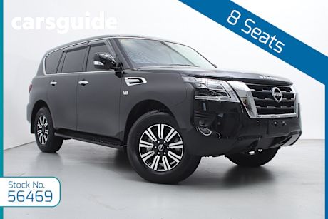 Black 2024 Nissan Patrol Wagon TI (4X4)