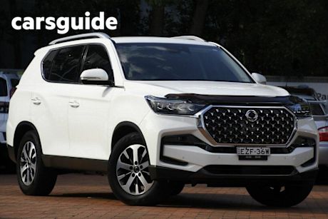 White 2022 Ssangyong Rexton Wagon ELX (awd)