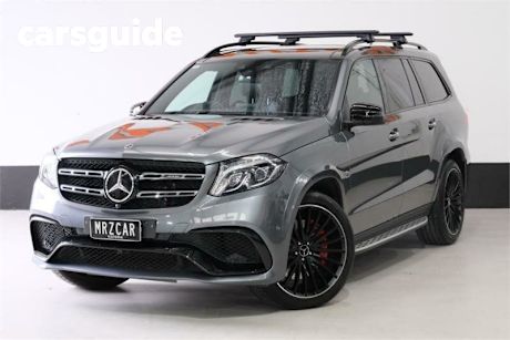 Grey 2017 Mercedes-Benz GLS63 Wagon 4Matic