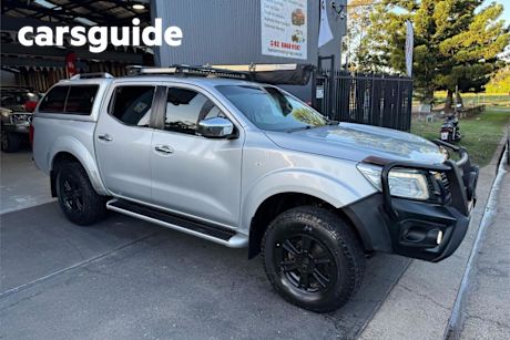 Silver 2016 Nissan Navara Dual Cab Utility ST (4X4)