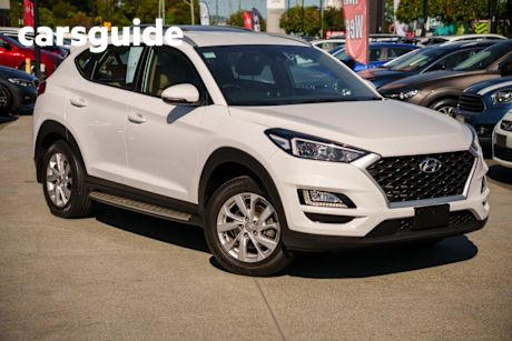 White 2019 Hyundai Tucson Wagon Active X (fwd)