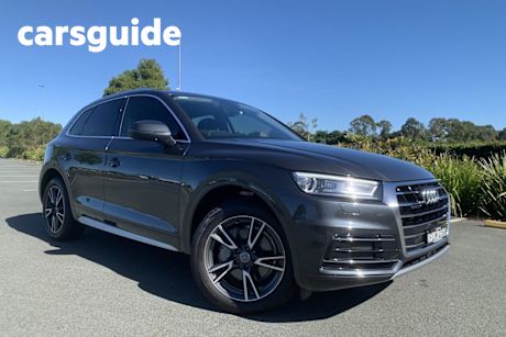 Grey 2019 Audi Q5 Wagon 45 TFSI Design Quattro