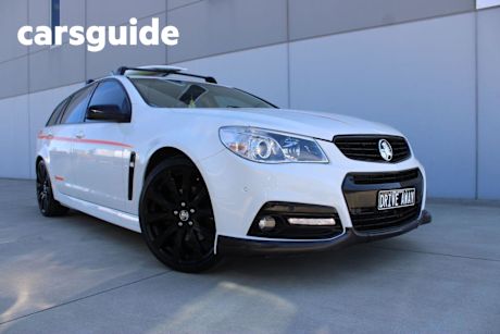 White 2015 Holden Commodore Sportswagon SS-V Sandman