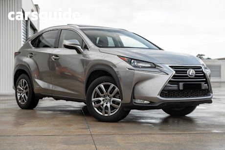 Silver 2015 Lexus NX300H Wagon Luxury Hybrid (fwd)