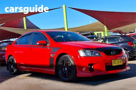 Red 2006 Holden Commodore Sedan SV6