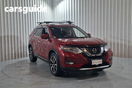 Red 2021 Nissan X-Trail Wagon Ti X-tronic 4WD