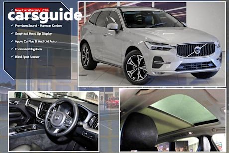 Silver 2021 Volvo XC60 Wagon B5 Momentum Mhev