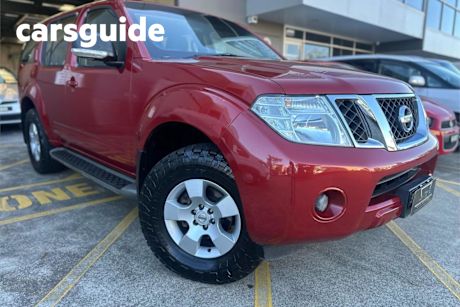 Red 2012 Nissan Pathfinder Wagon ST (4X4)