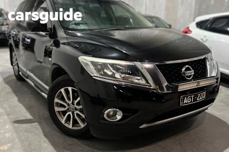 Black 2015 Nissan Pathfinder Wagon ST-L OP (4X2)