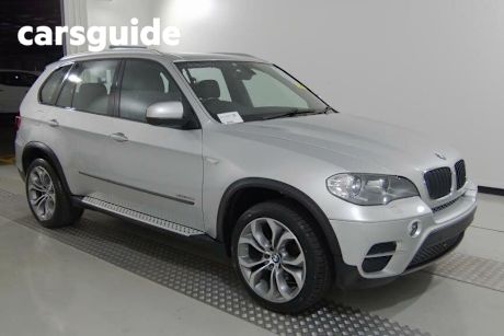 Silver 2012 BMW X5 Wagon xDrive30d
