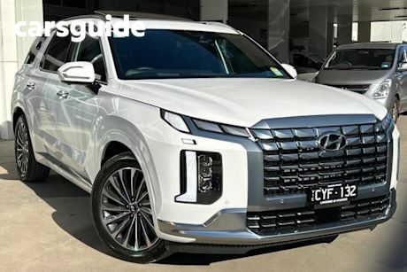 White 2023 Hyundai Palisade Wagon Calligraphy (8 Seat)
