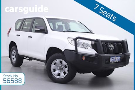 White 2020 Toyota Landcruiser Prado Wagon GX