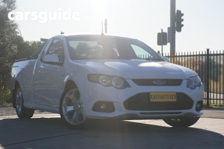 White 2012 Ford Falcon Cab Chassis XR6