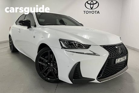 White 2020 Lexus IS300 Sedan F Sport