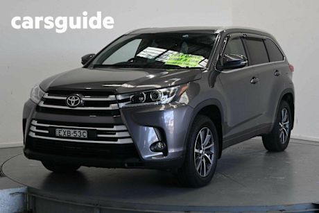 Grey 2019 Toyota Kluger Wagon GXL (4X2)