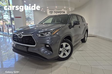 Grey 2022 Toyota Kluger Wagon