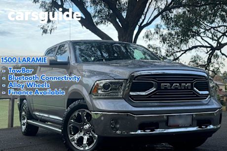 Silver 2020 Ram 1500 Crew Cab Utility Laramie (4X4)