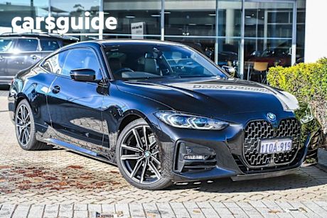 Black 2022 BMW 420I Coupe M Sport