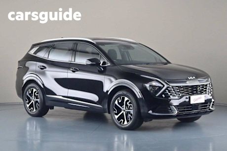 Black 2021 Kia Sportage Wagon SX (awd)