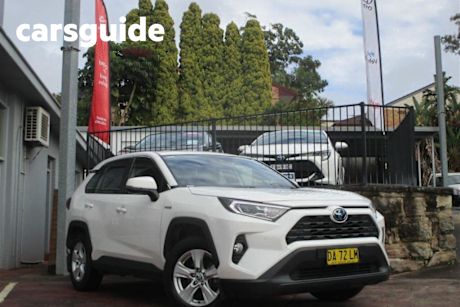 White 2021 Toyota RAV4 Wagon GX (2WD)
