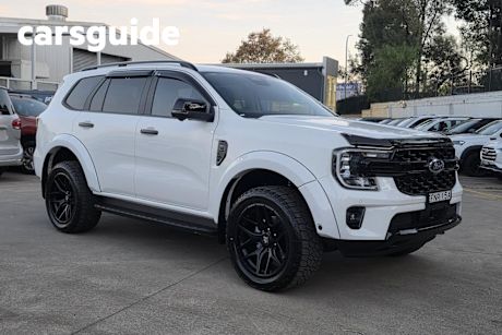 White 2025 Ford Everest SUV Sport FullTime 4WD DR