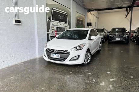 White 2014 Hyundai I30 Hatchback Active