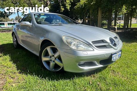 Silver 2006 Mercedes-Benz SLK280 Convertible