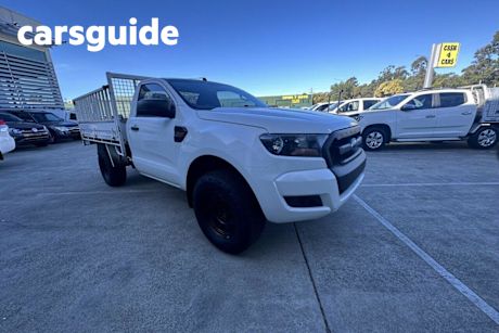 White 2017 Ford Ranger Cab Chassis XL 3.2 (4X4)