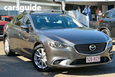 Grey 2016 Mazda 6 Sedan Touring
